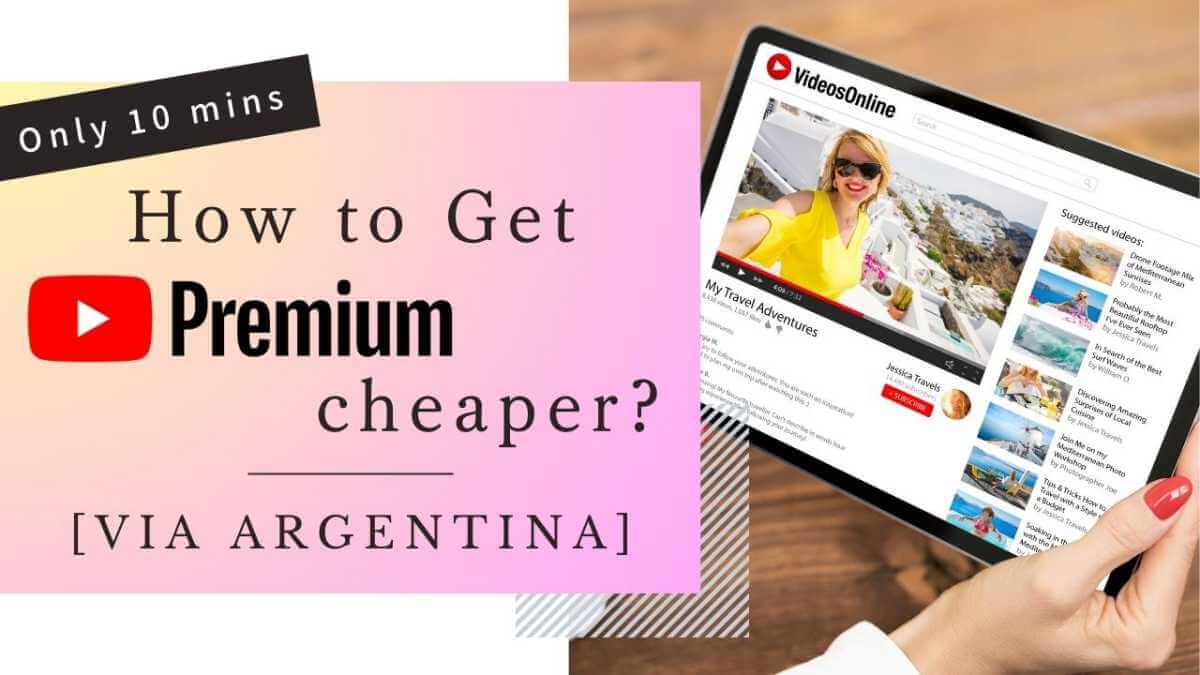 How to get Youtube Premium cheaper via Arugentina