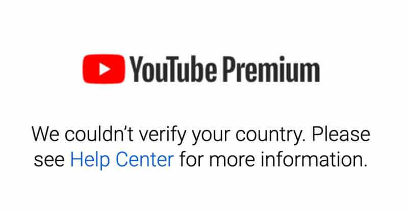 YouTube region doesn’t change