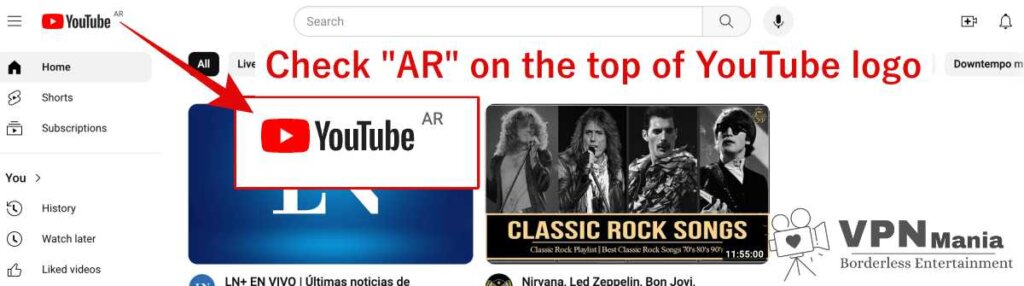 YouTube Argentina image